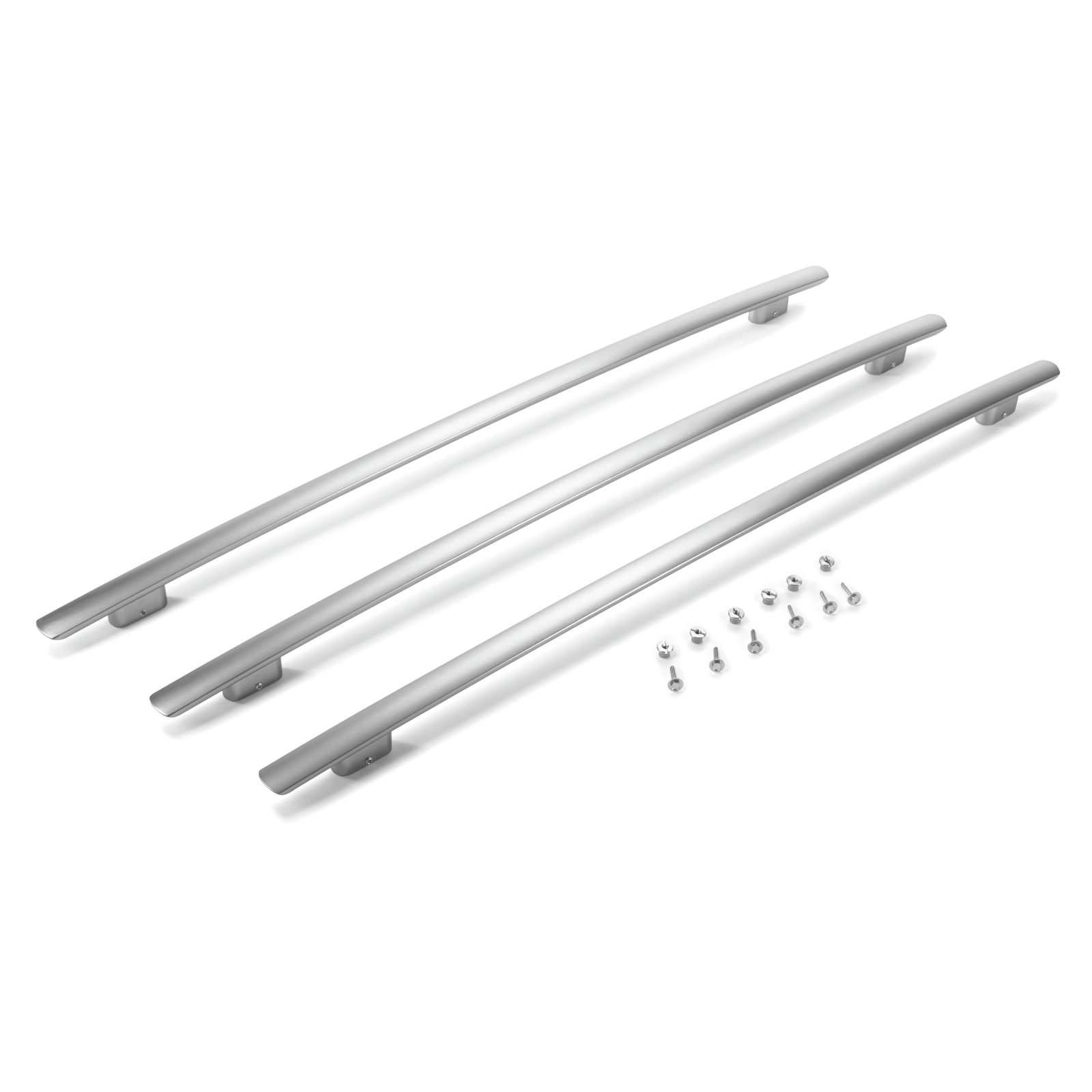 JennAir - Euro Evo New Style French Door Handle Kit Accessory Refrigerator in Stainless - W10745430