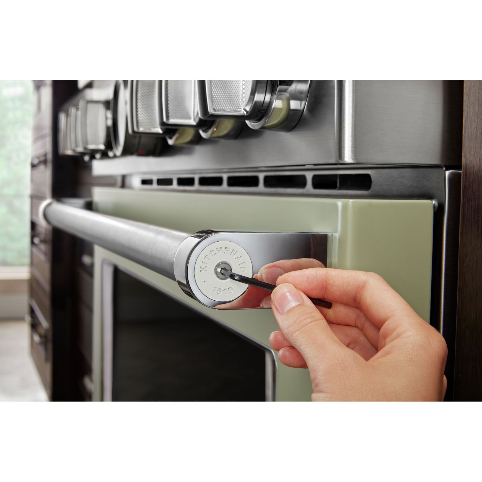 KitchenAid - Medallion Kit Range Accessory in White - W11368841MP