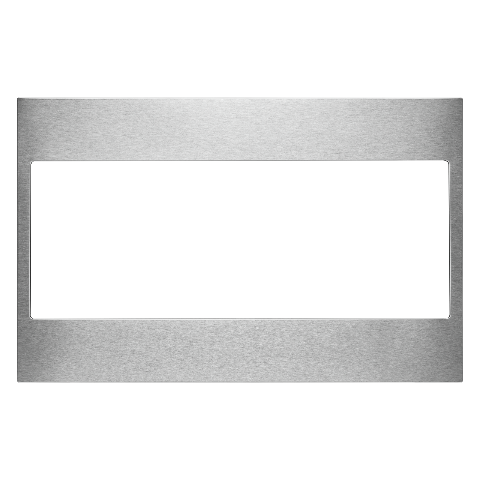 Whirlpool - Built-in Microwave Trim Kit Accessory in Black Stainless - W11451304