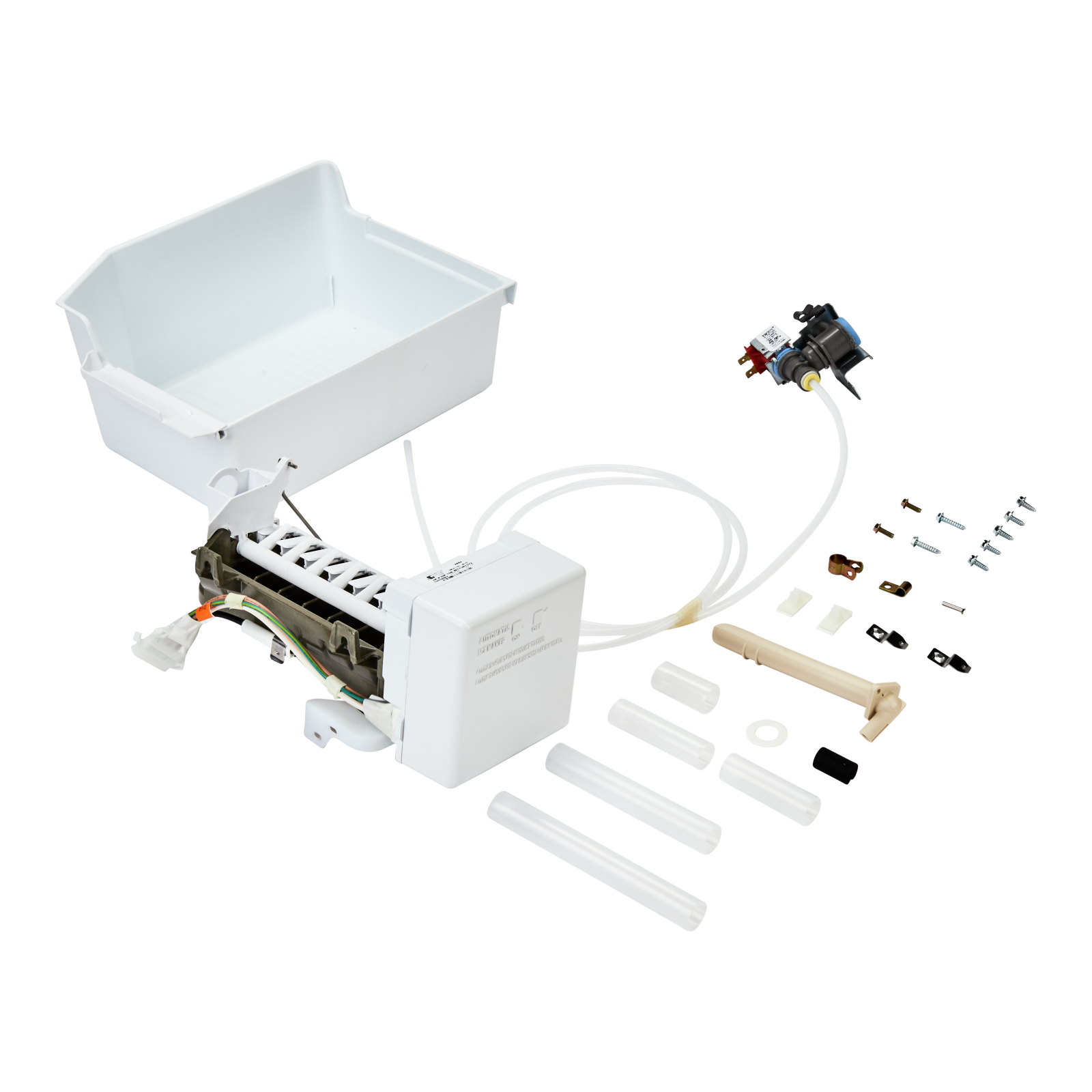 Whirlpool - Ice Maker Kit Accessory For Top Freezer Refrigerator in White - W11510803
