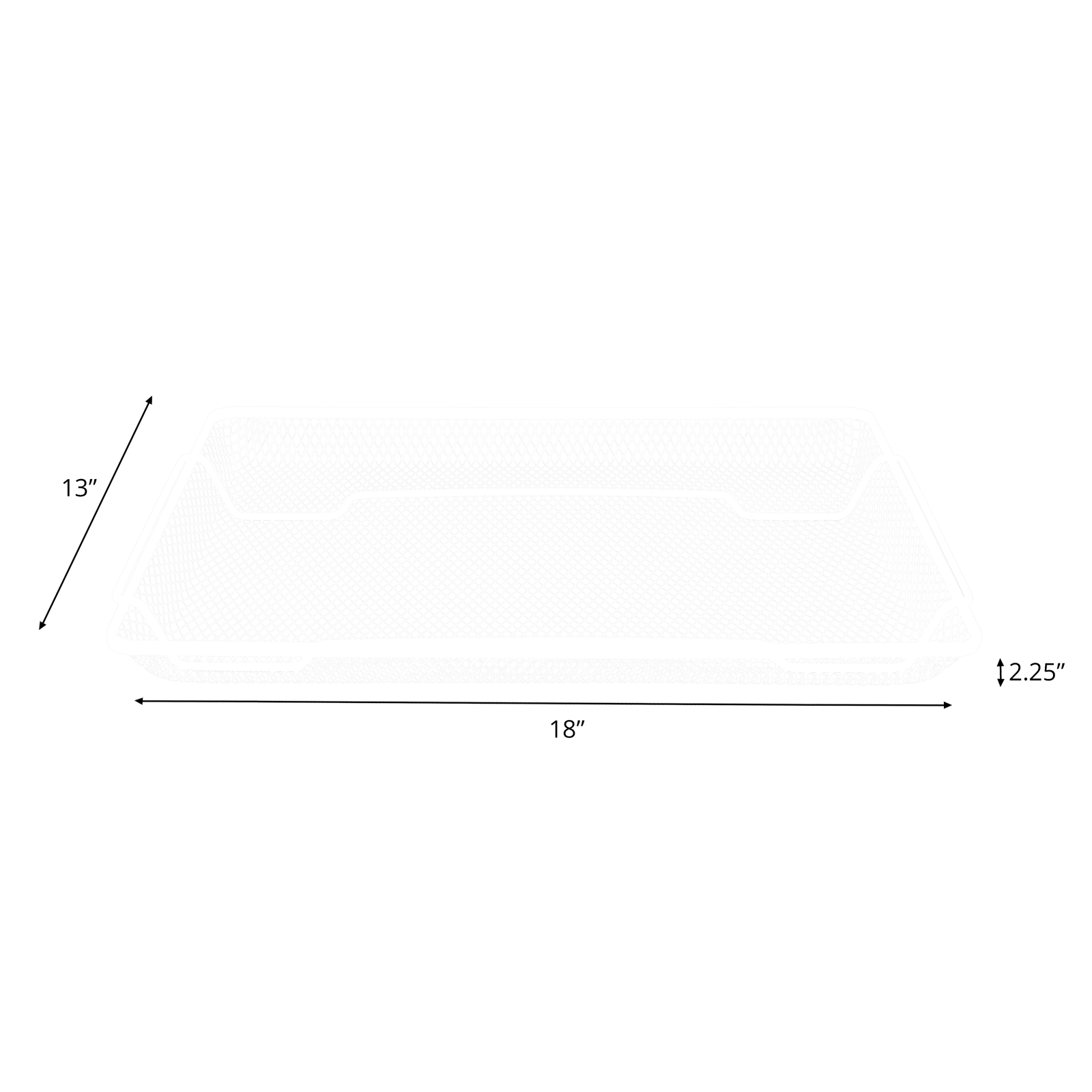 Whirlpool - Oven Air Fryer Basket in Stainless - W11548747