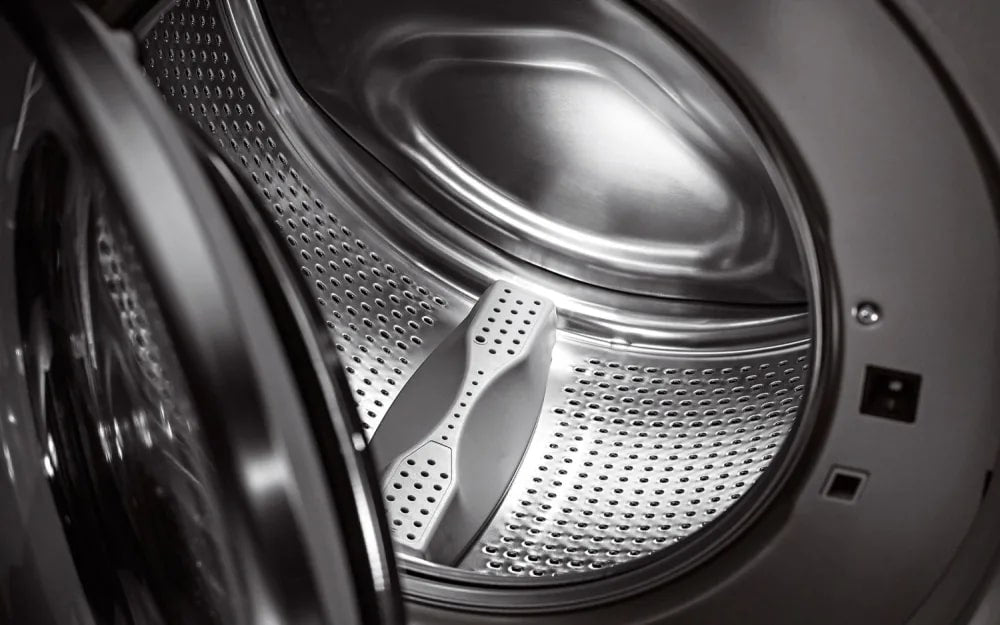 Asko - 2.8 cu. Ft Front Load Washer in Titanium - W4114C.T