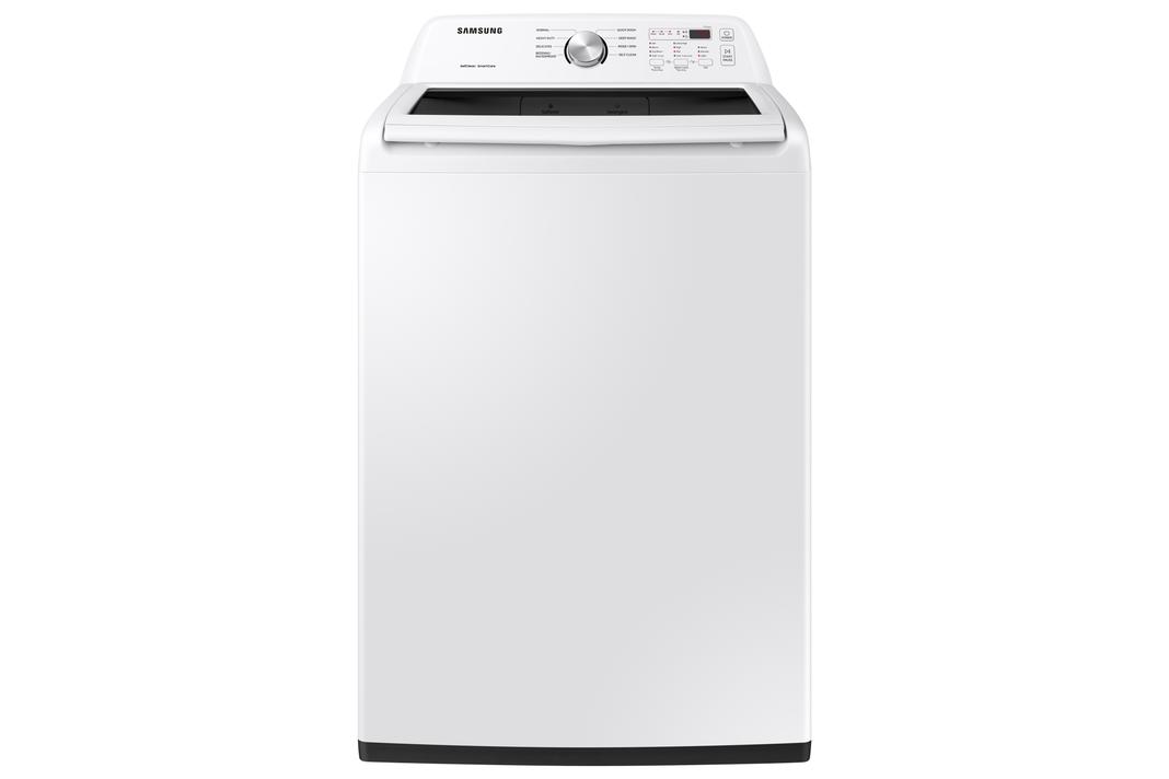 Samsung - 5.2 cu. Ft Top Load Washer in White - WA45T3200AW
