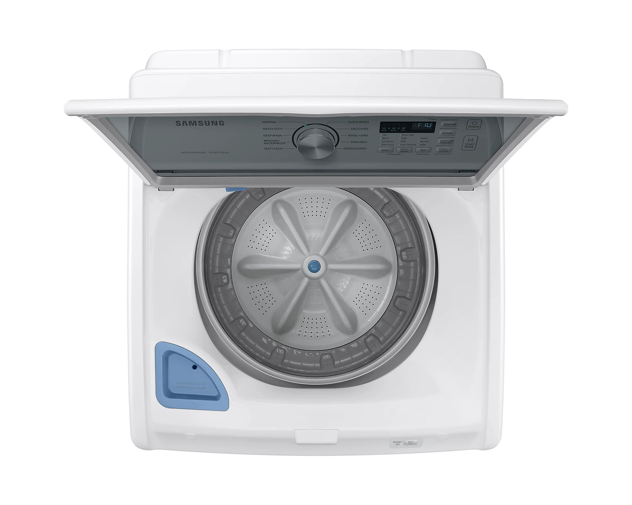 Samsung - 5.4 cu. Ft Top Load Washer in White - WA47CG3500AWA4