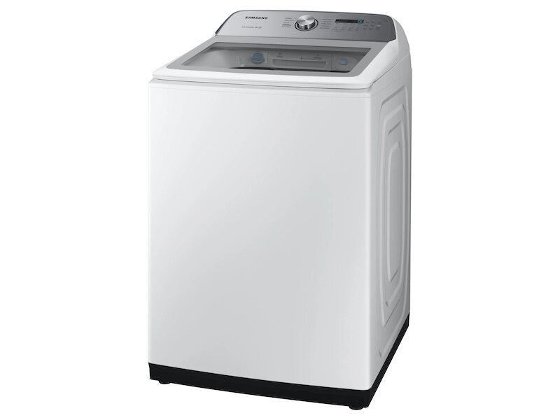 Samsung - 4.9 cu. Ft Top Load Washer in White - WA49B5205AW