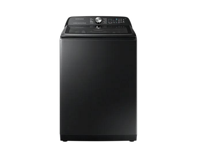 Samsung - 5.8 cu. Ft Top Load Washer in Black - WA50A5400AV
