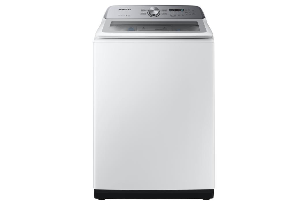 Samsung - 5.8 cu. Ft Top Load Washer in White - WA50R5200AW