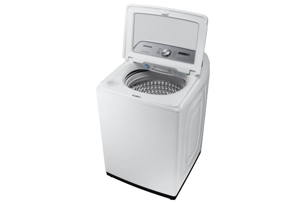 Samsung - 5.8 cu. Ft Top Load Washer in White - WA50R5200AW