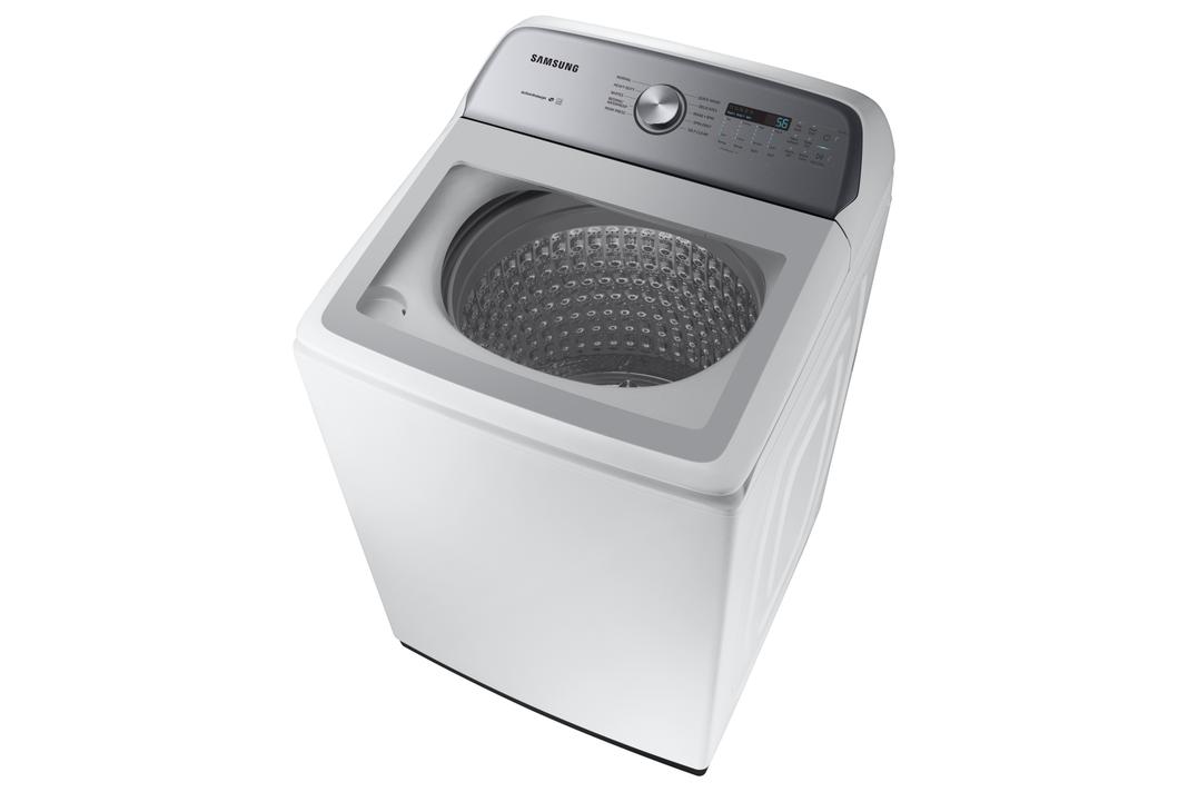 Samsung - 5.8 cu. Ft Top Load Washer in White - WA50R5200AW