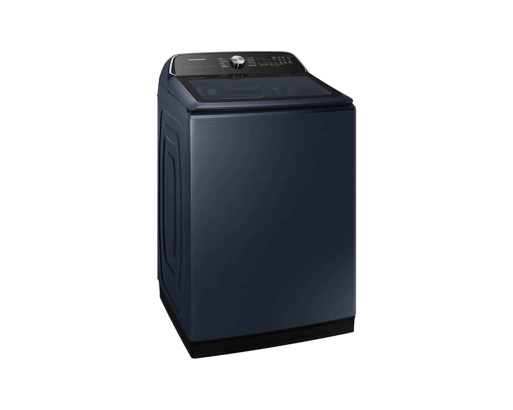 Samsung - 6.2 cu. Ft Top Load Washer in Navy - WA54CG7150ADA4