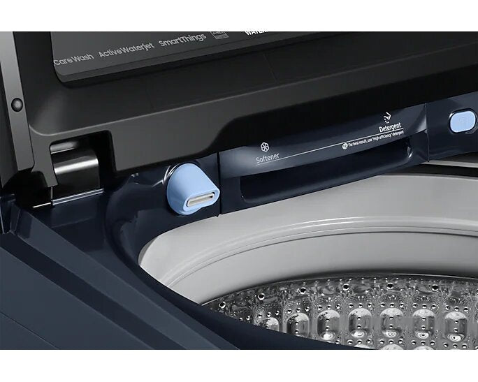 Samsung - 6.2 cu. Ft Top Load Washer in Navy - WA54CG7150ADA4