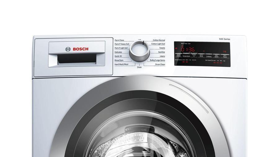 Bosch - 2.2 cu. Ft Front Load Washer in White - WAT28401UC