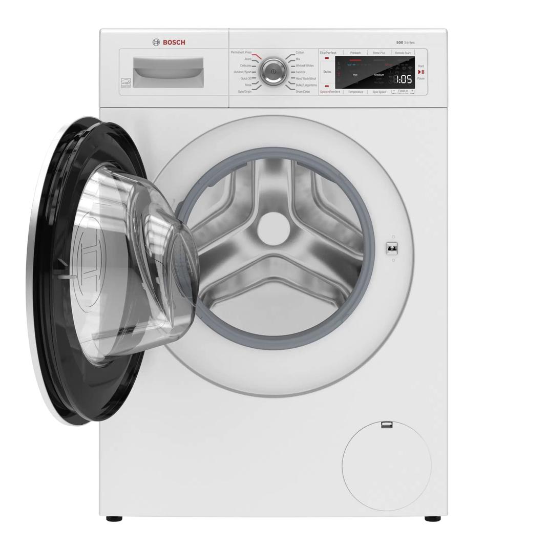 Bosch - 2.2 cu. Ft Compact Washer in White - 240V - WAW285H1UC