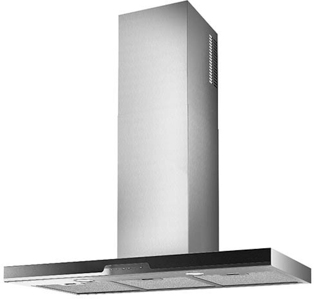 Best - 35.4 Inch 450 CFM Wall Mount and Chimney Range Vent in Stainless - WC34I90SB
