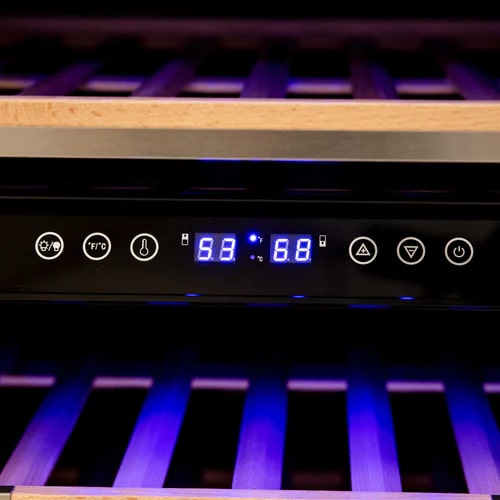 Avanti - 24 Inch 46 Bottle Wine Fridge Refrigerator in Stainless - WCDE46R3S