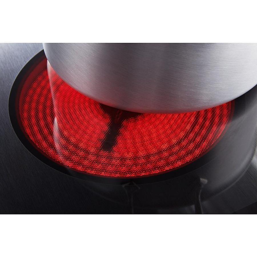 Whirlpool - 24 inch wide Electric Cooktop in Black - WCE55US4HB