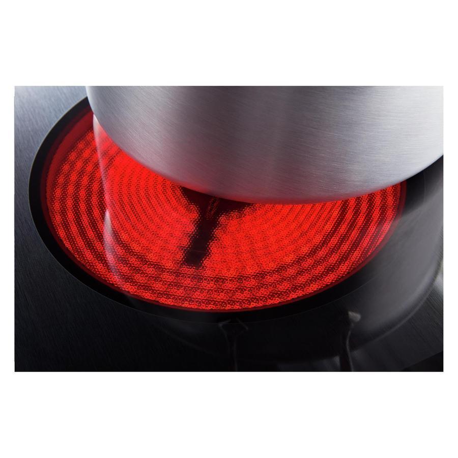 Whirlpool - 36.3 inch wide Electric Cooktop in Stainless - WCE77US6HS