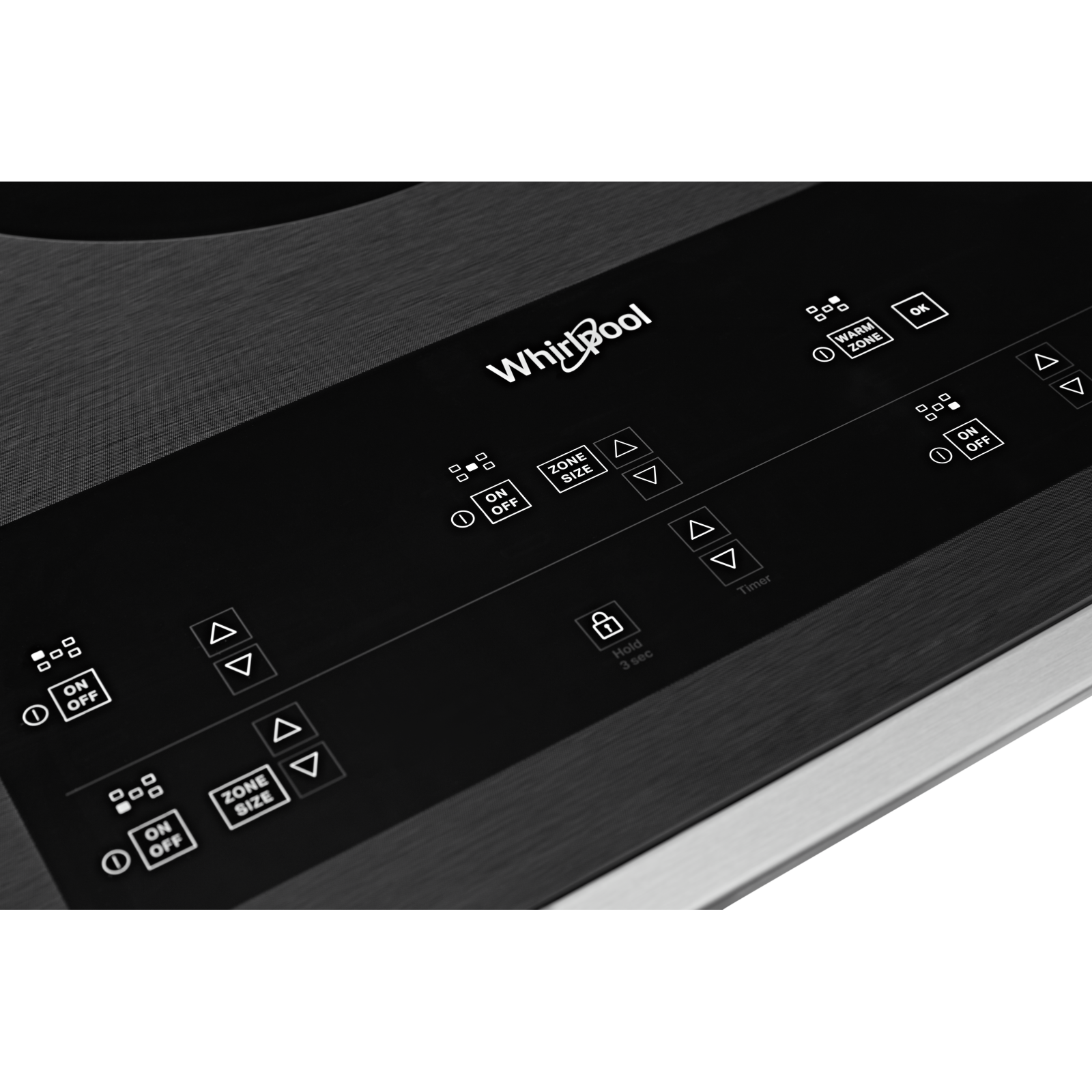 Whirlpool - 30.8125 inch wide Electric Cooktop in Black - WCE97US0KB