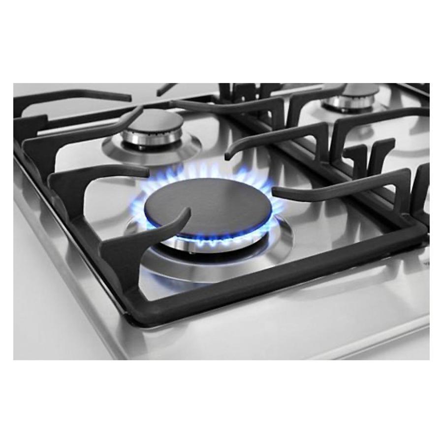 Whirlpool - 23.25 inch wide Gas Cooktop in Stainless - WCG52424AS