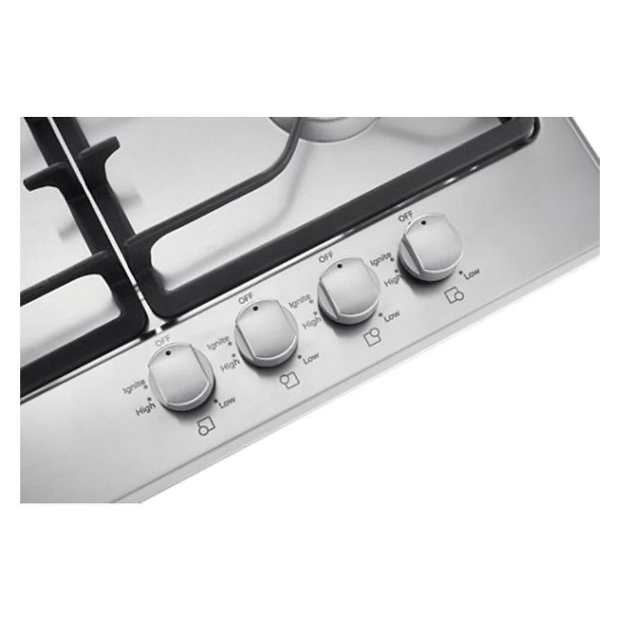 Whirlpool - 23.25 inch wide Gas Cooktop in Stainless - WCG52424AS