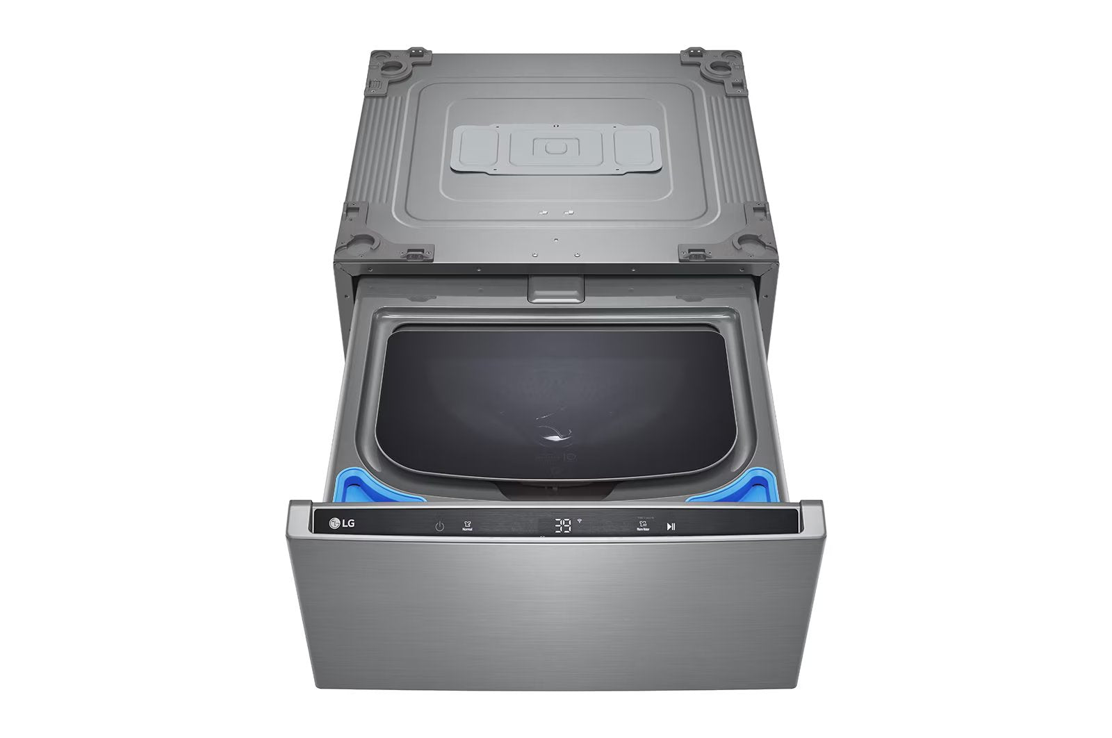 LG - 1 cu. Ft Compact Washer in Grey - WD300CV