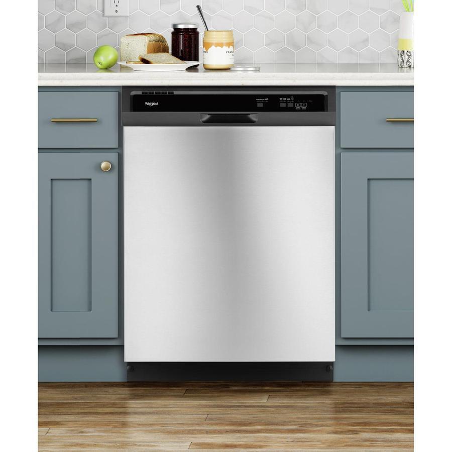Whirlpool - 55 dBA Built In Dishwasher in Stainless - WDF330PAHS