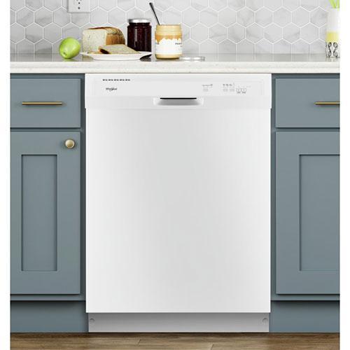 Whirlpool - 55 dBA Built In Dishwasher in White - WDF330PAHW