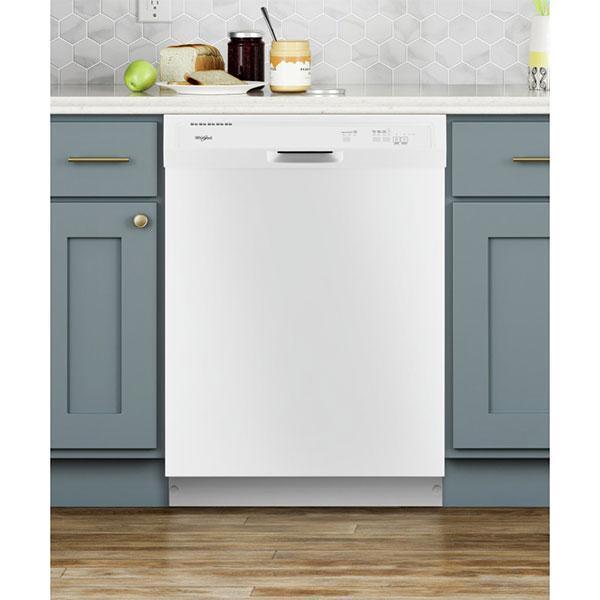 Whirlpool - 55 dBA Built In Dishwasher in White - WDF330PAHW