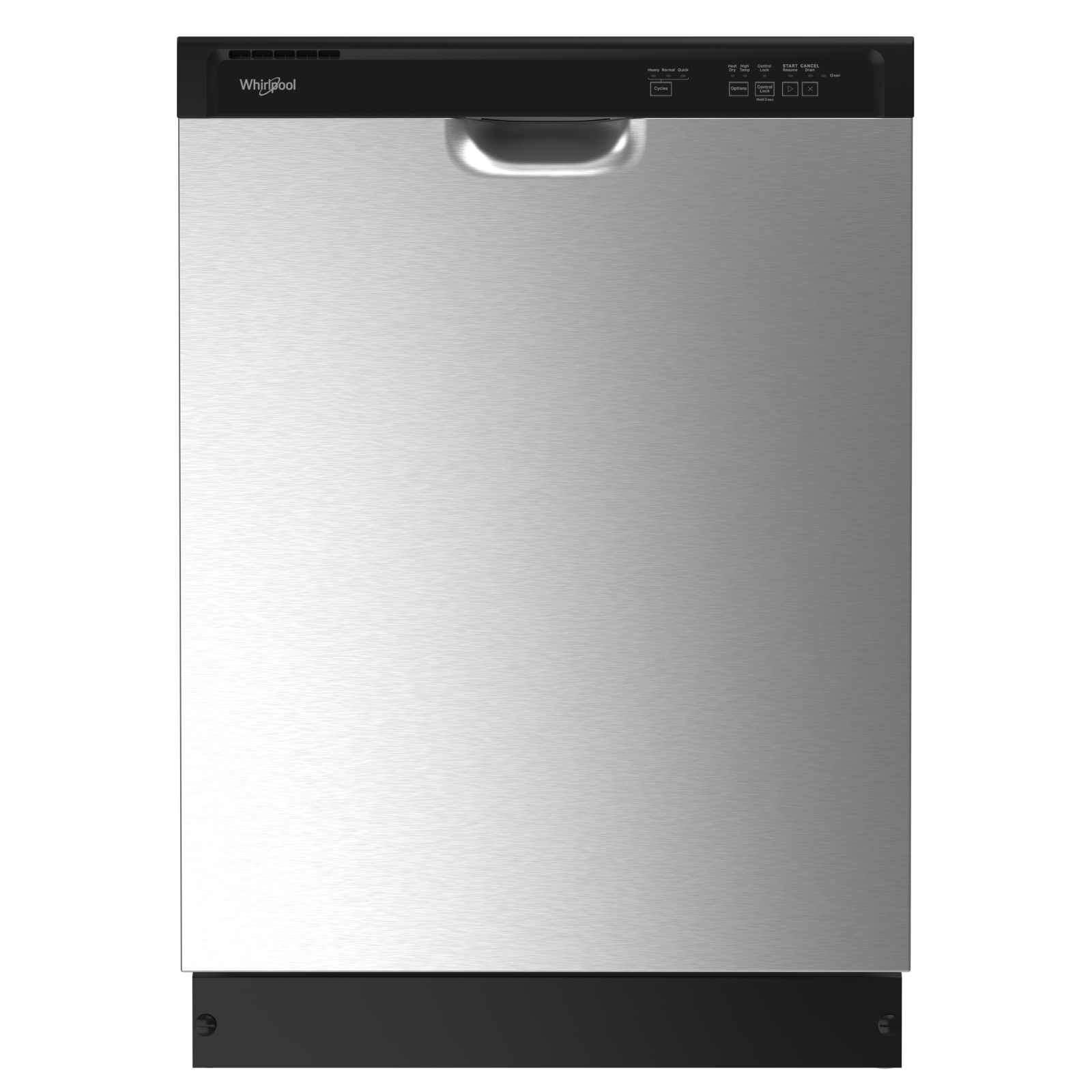 Whirlpool - 59 dBA Built In Dishwasher in Stainless - WDF331PAMS
