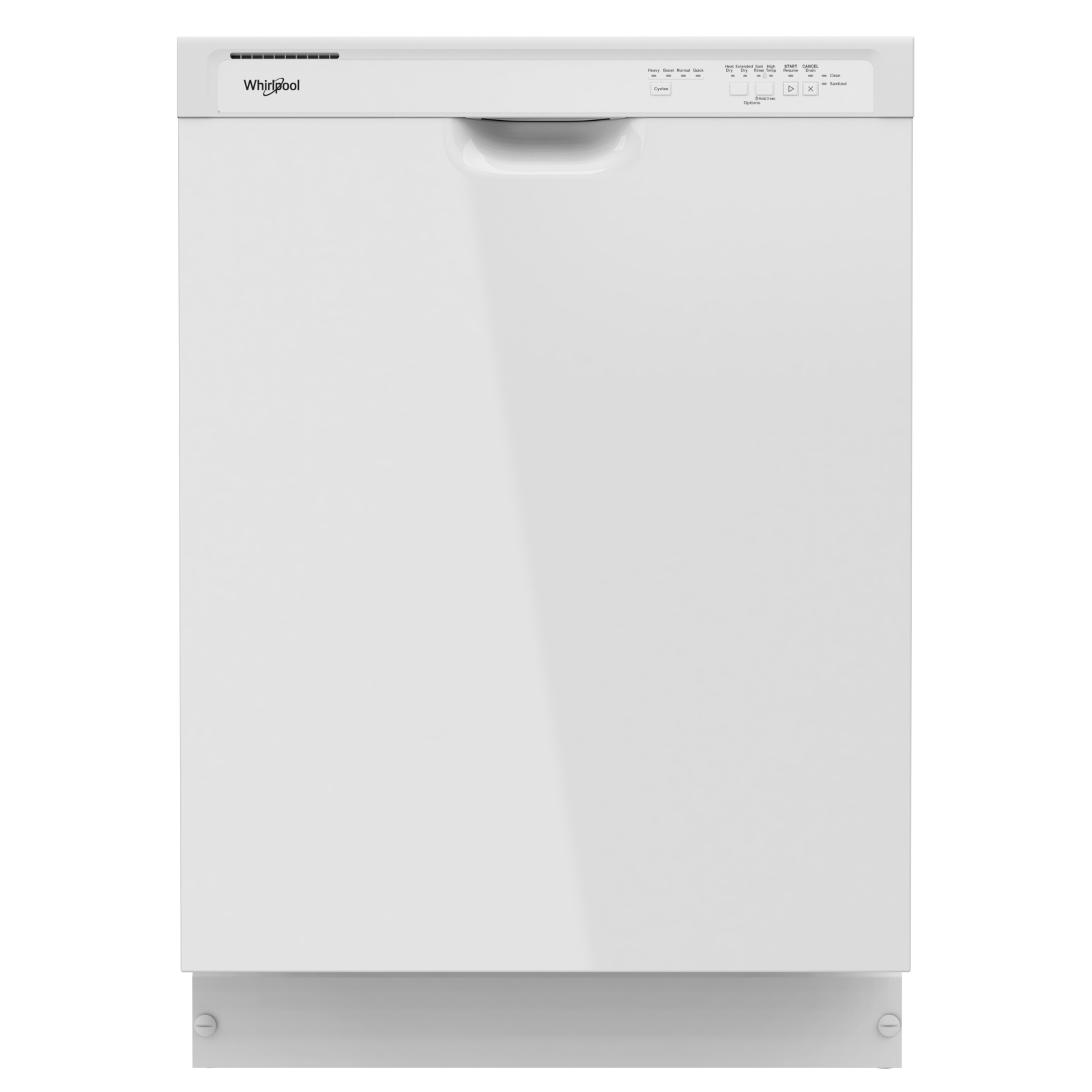Whirlpool - 57 dBA Built In Dishwasher in White - WDF340PAMW