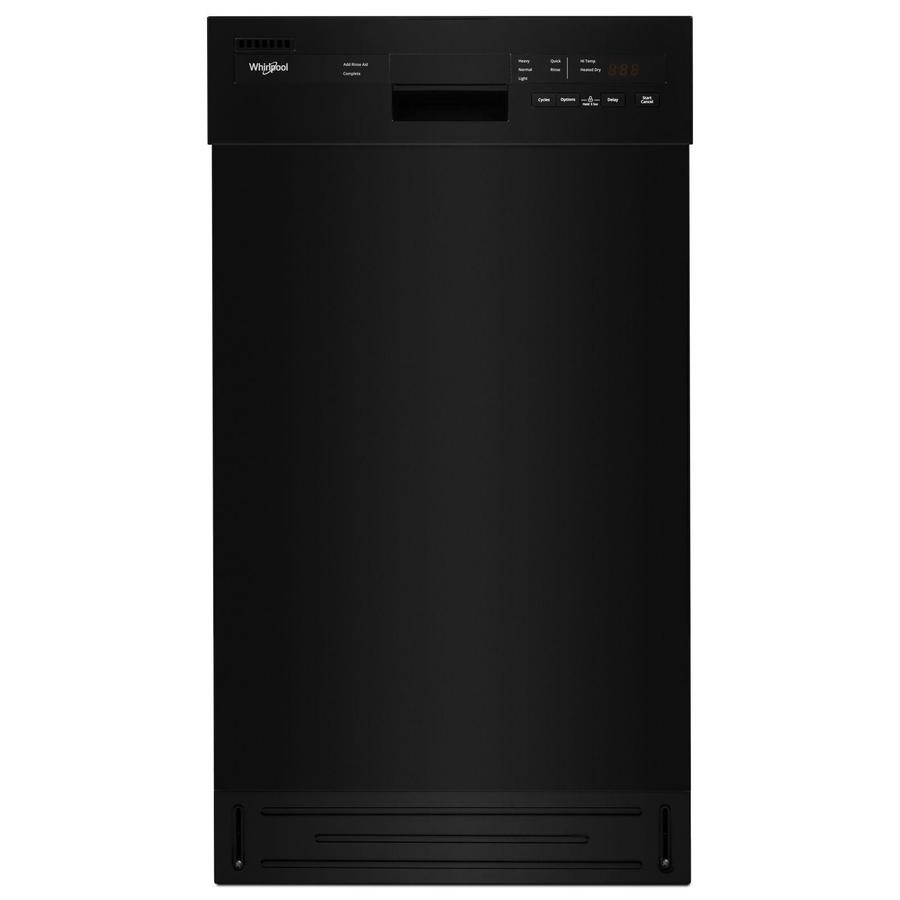 Whirlpool - 50 dBA Built In Dishwasher in Black - WDF518SAHB