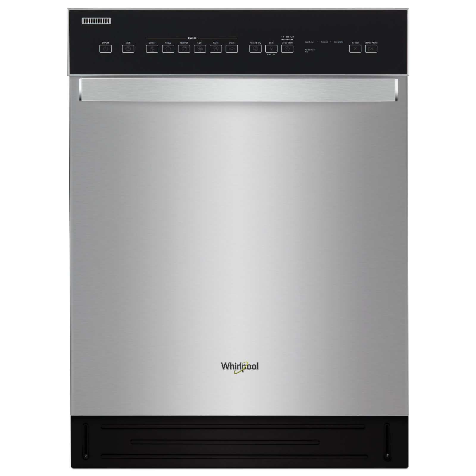 Whirlpool - 51 dBA Built In Dishwasher in Stainless - WDF550SAHS