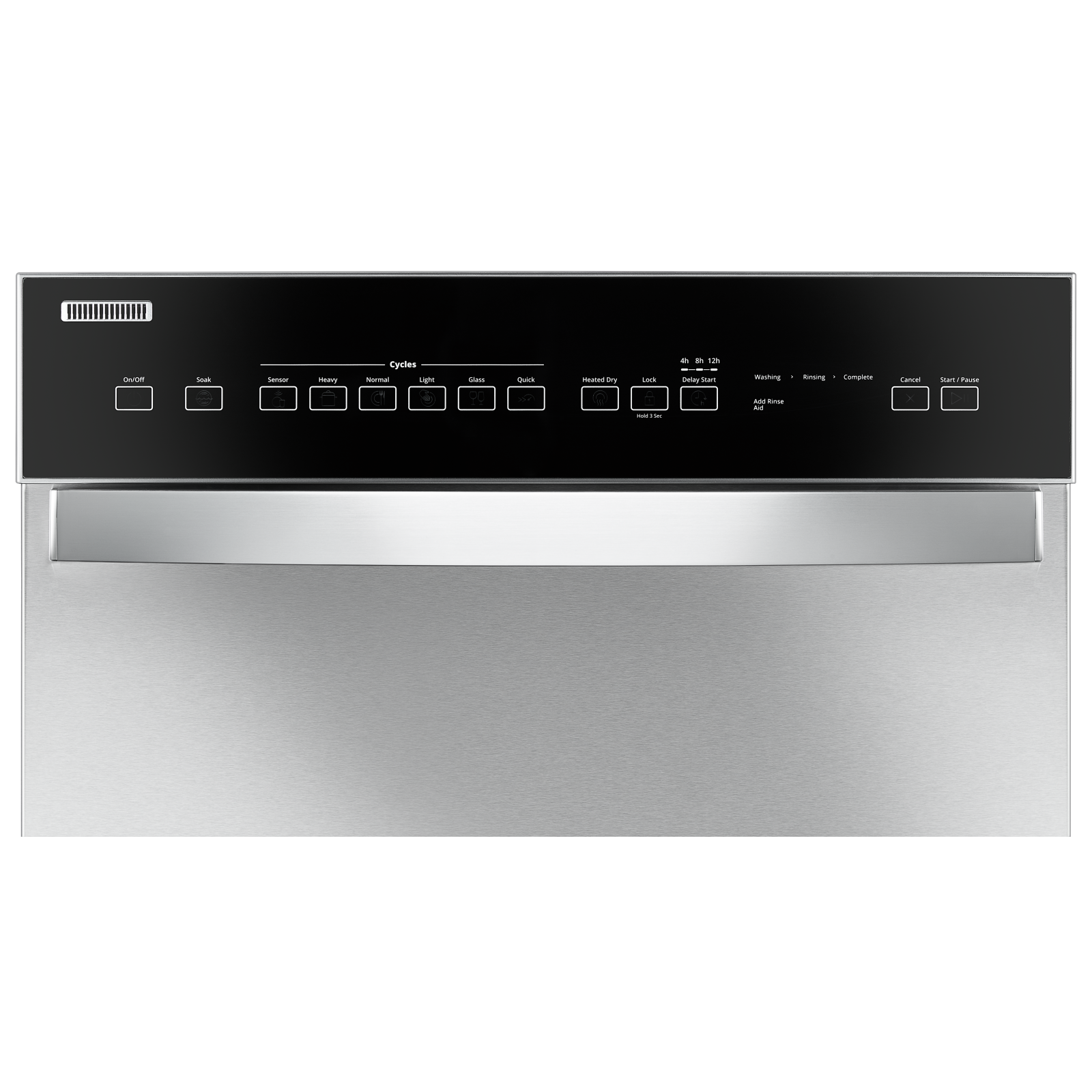 Whirlpool - 51 dBA Built In Dishwasher in Stainless - WDF550SAHS