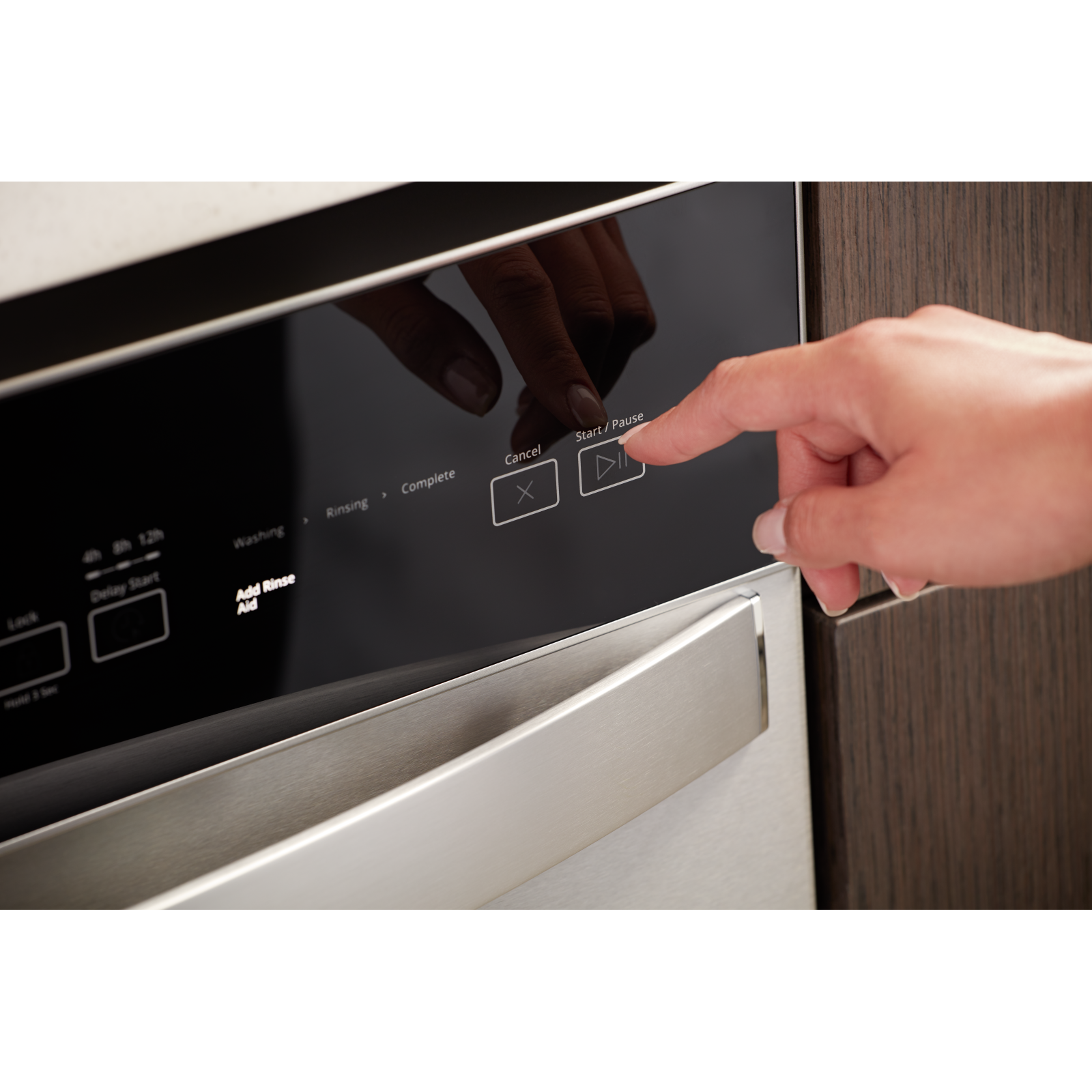 Whirlpool - 51 dBA Built In Dishwasher in Stainless - WDF550SAHS