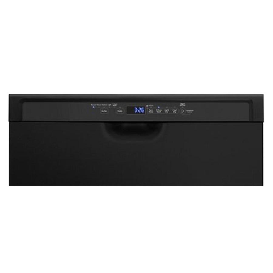 Whirlpool - 50 dBA Built In Dishwasher in Black - WDF560SAFB
