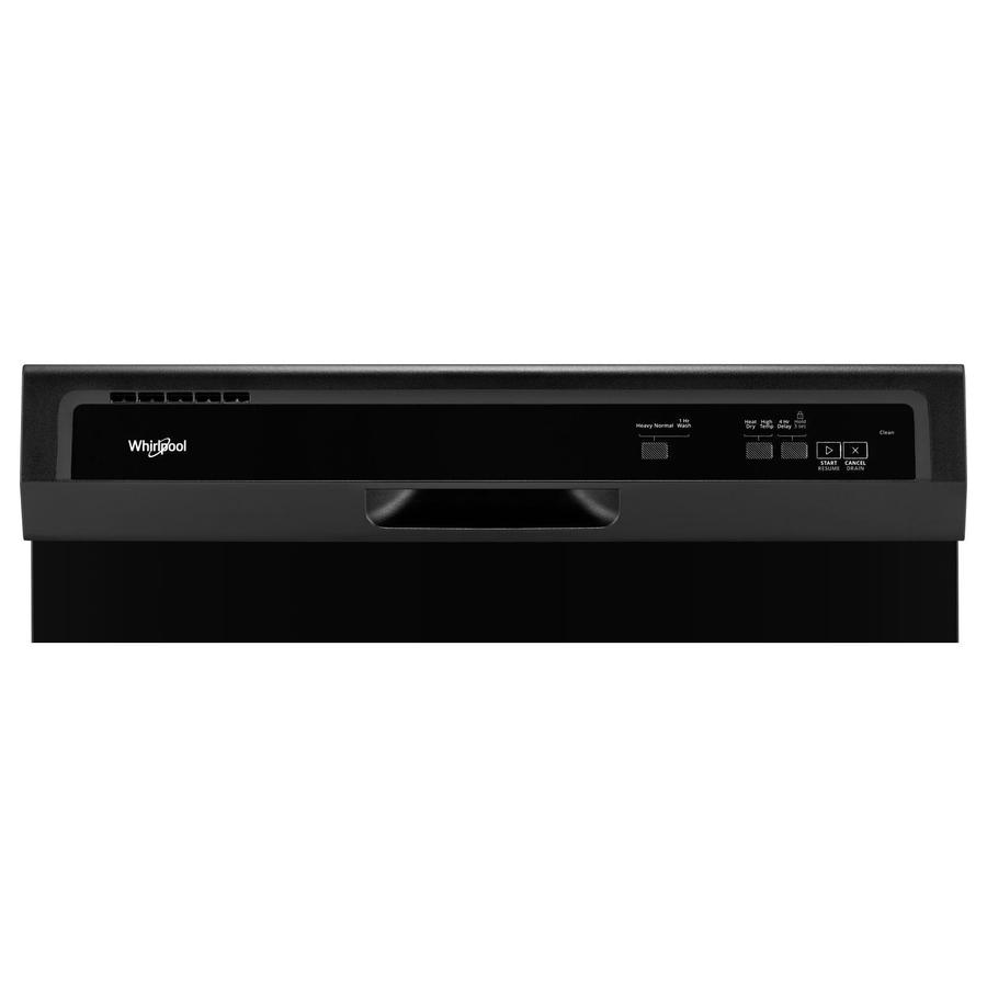 Whirlpool - 64 dBA Portable Dishwasher in Black - WDP370PAHB