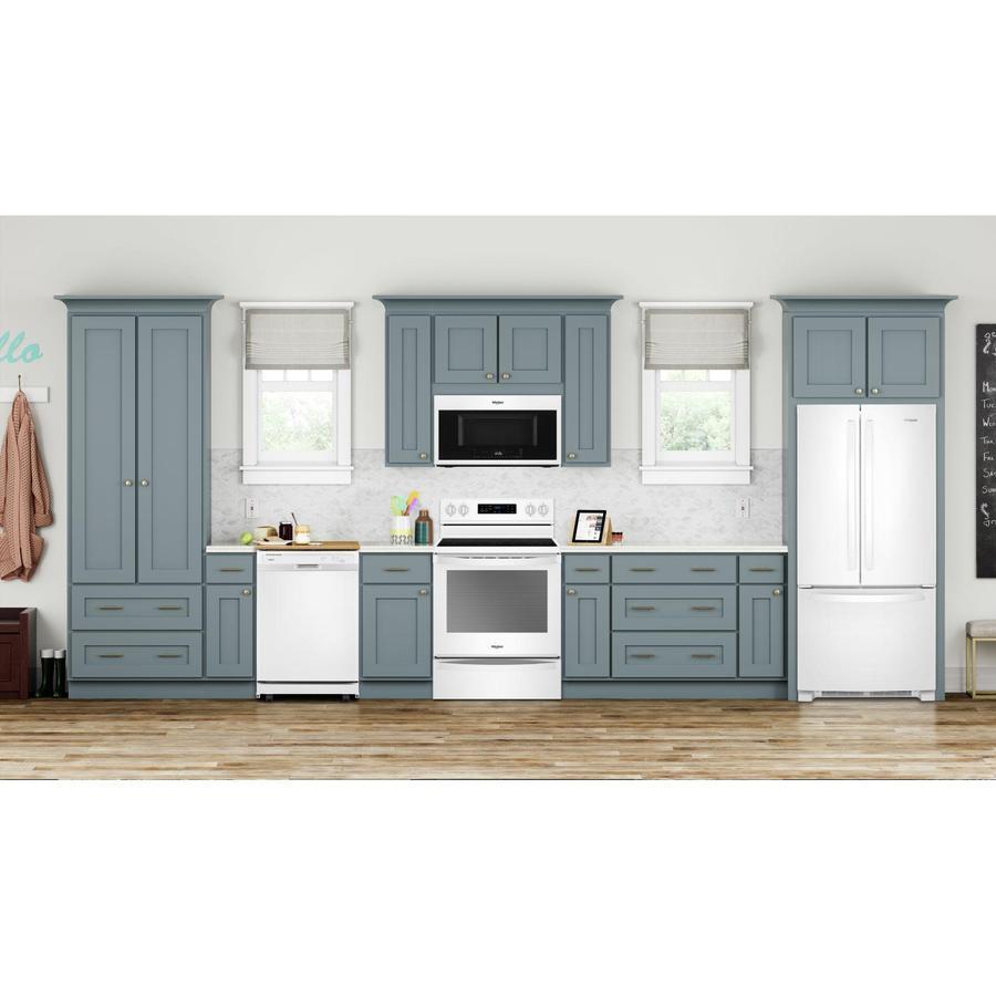 Whirlpool - 64 dBA Portable Dishwasher in White - WDP370PAHW