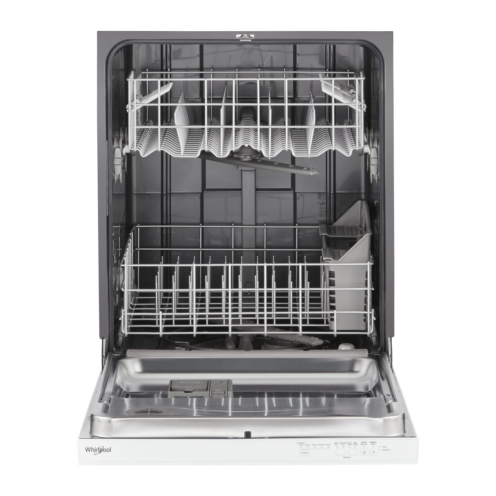 Whirlpool - 55 dBA Built In Dishwasher in White - WDP540HAMW
