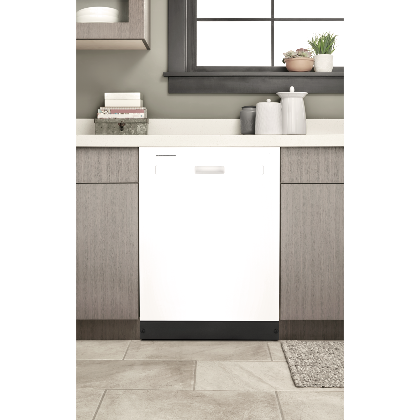 Whirlpool - 55 dBA Built In Dishwasher in White - WDP560HAMW