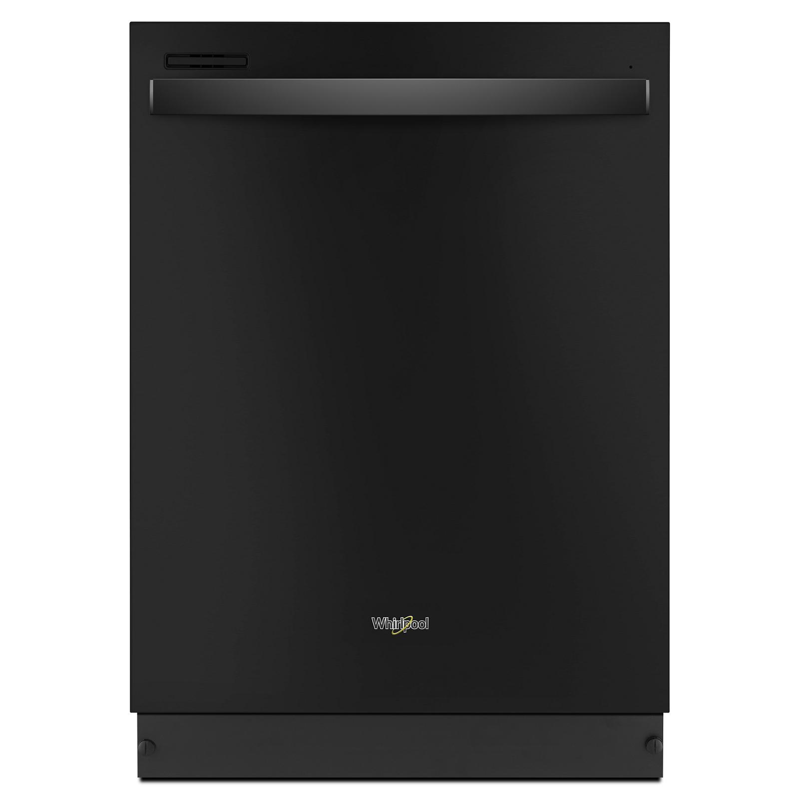 Whirlpool - 51 dBA Built In Dishwasher in Black - WDT705PAKB