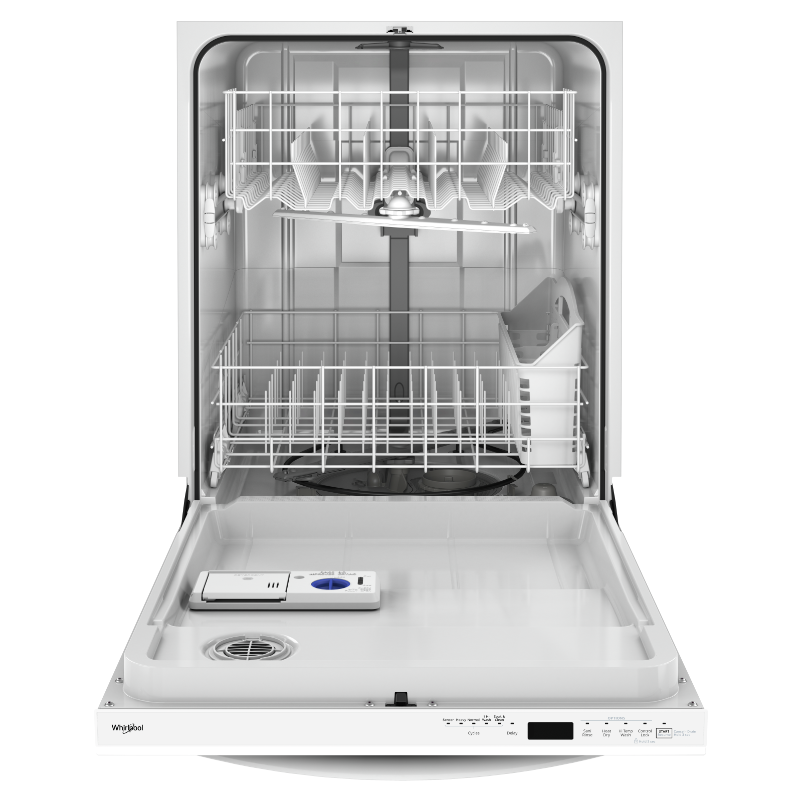 Whirlpool - 51 dBA Built In Dishwasher in White - WDT705PAKW