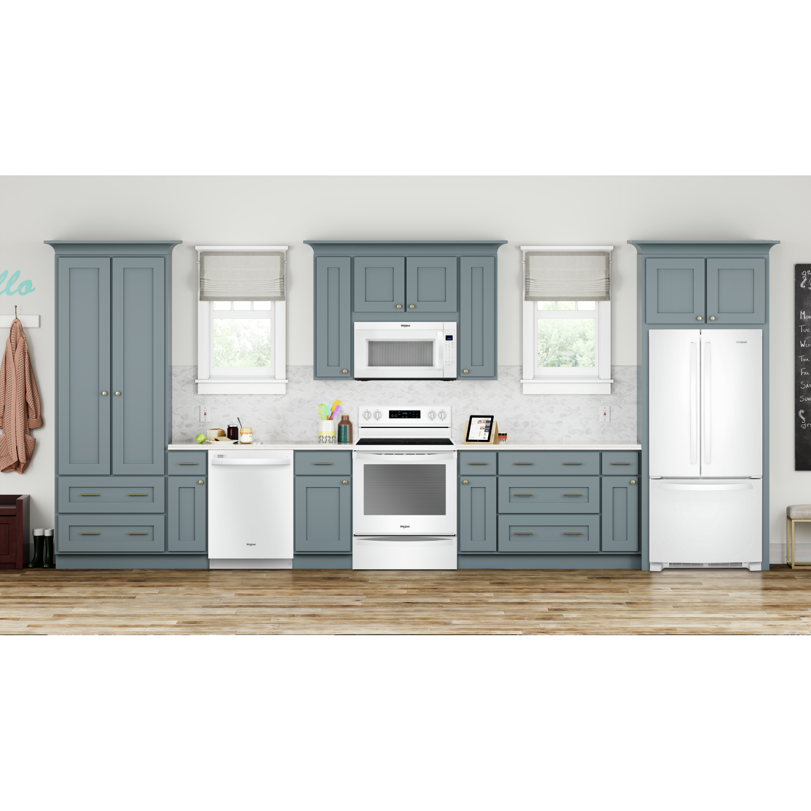 Whirlpool - 51 dBA Built In Dishwasher in White - WDT705PAKW