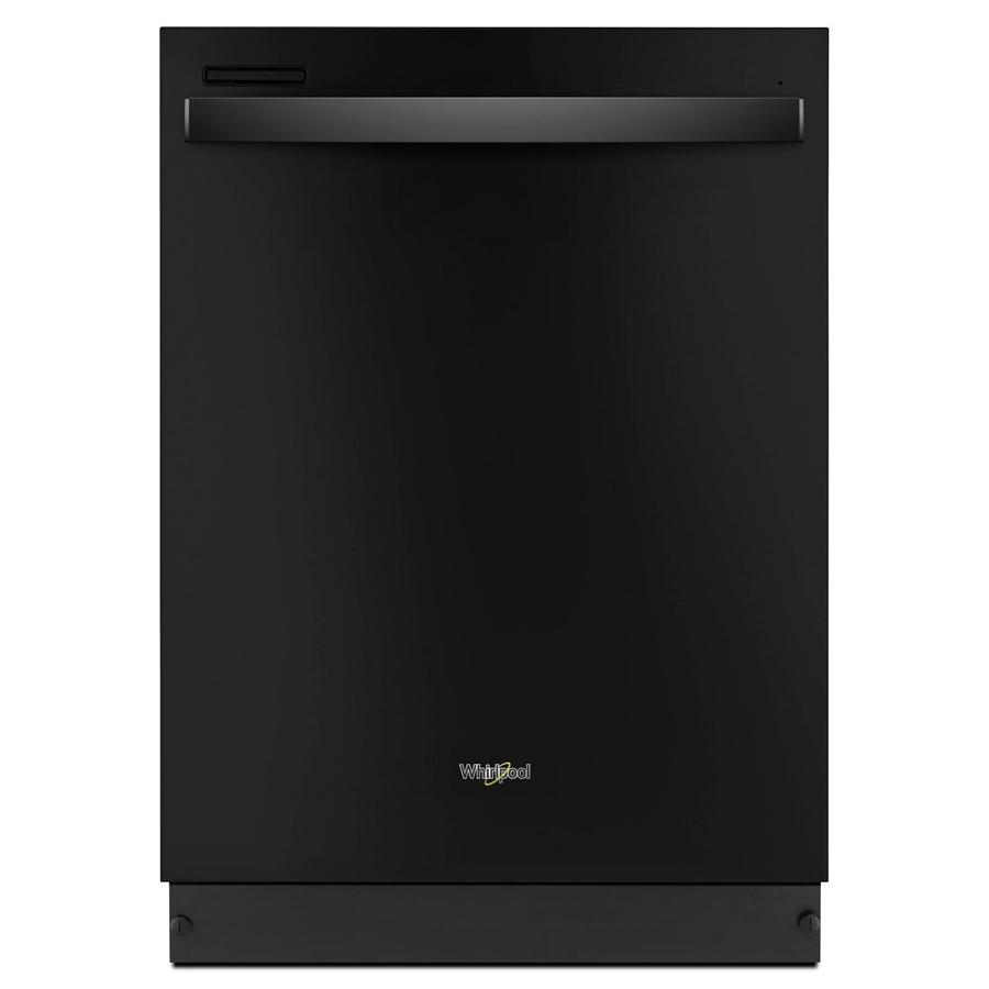 Whirlpool - 51 dBA Built In Dishwasher in Black - WDT710PAHB