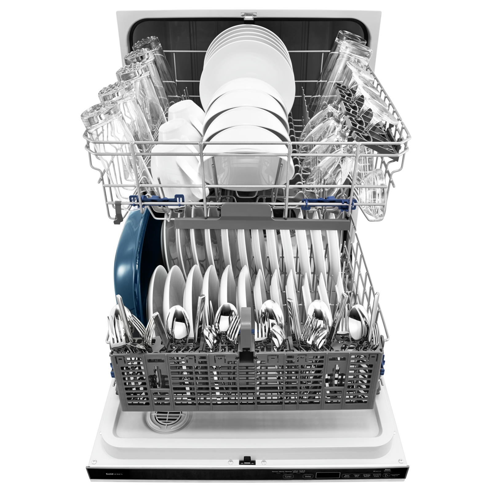 Whirlpool - 51 dBA Built In Dishwasher in White - WDT720PADH