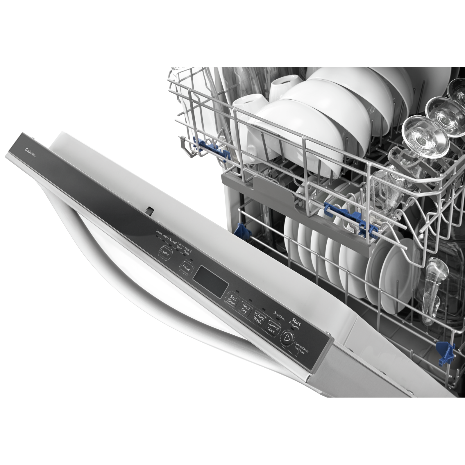 Whirlpool - 51 dBA Built In Dishwasher in White - WDT720PADH