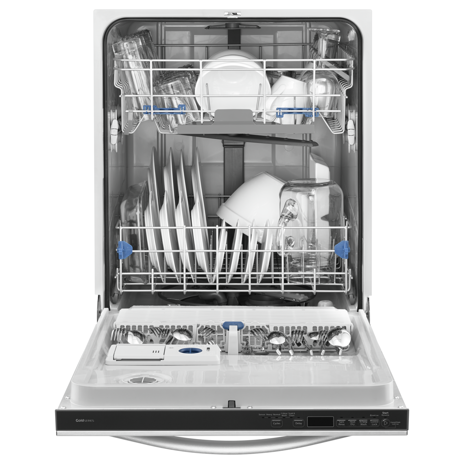 Whirlpool - 51 dBA Built In Dishwasher in Stainless - WDT720PADM