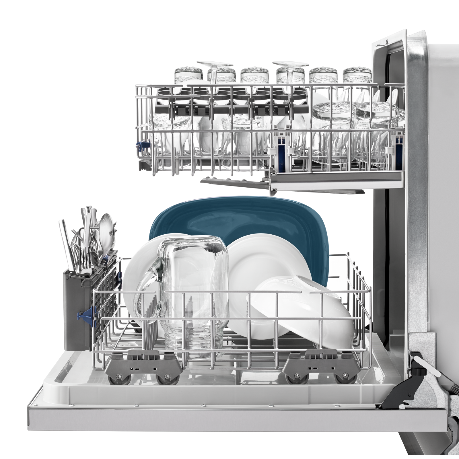 Whirlpool - 51 dBA Built In Dishwasher in Stainless - WDT720PADM