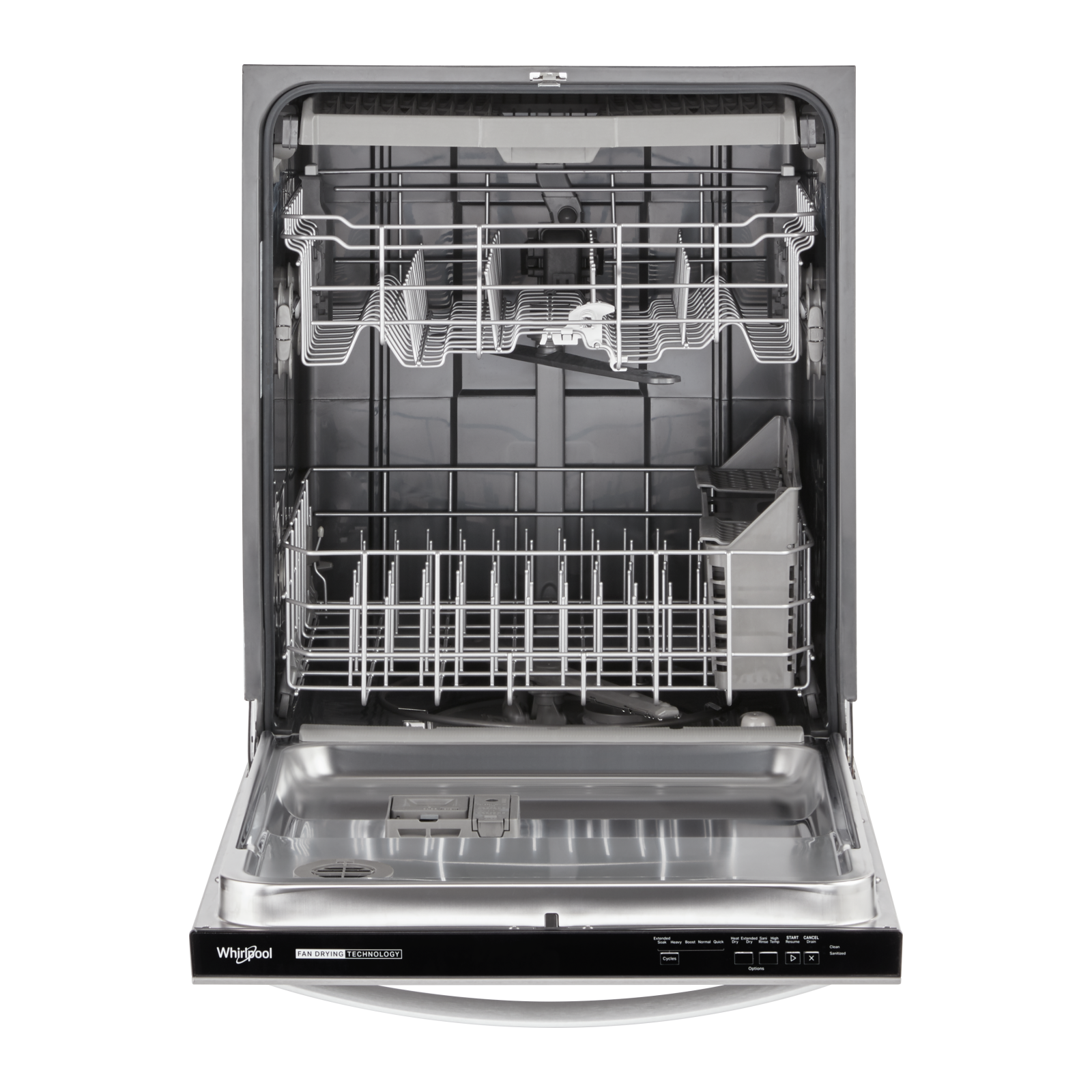 Whirlpool - 51 dBA Built In Dishwasher in Stainless - WDT730HAMZ