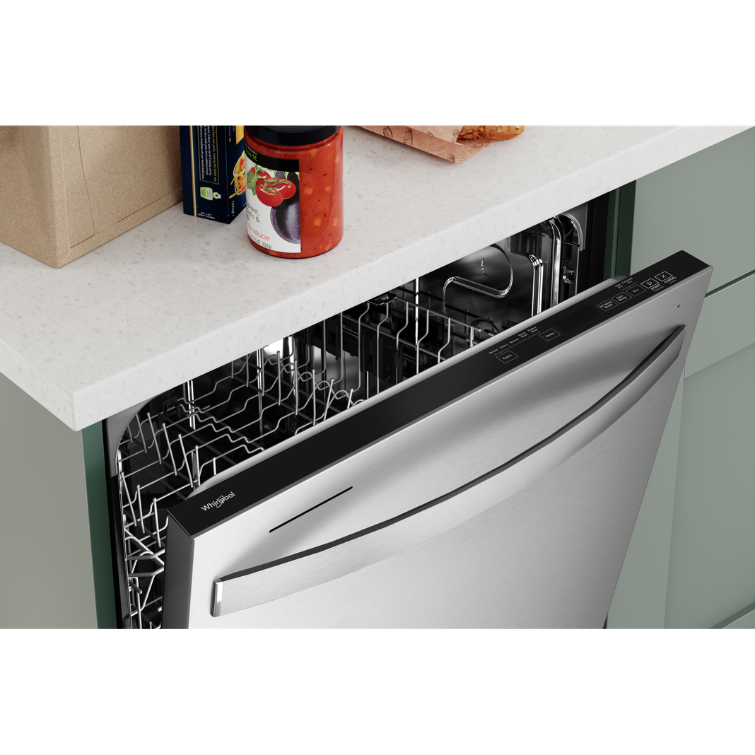 Whirlpool - 50 dBA Built In Dishwasher in Stainless - WDT740SALZ