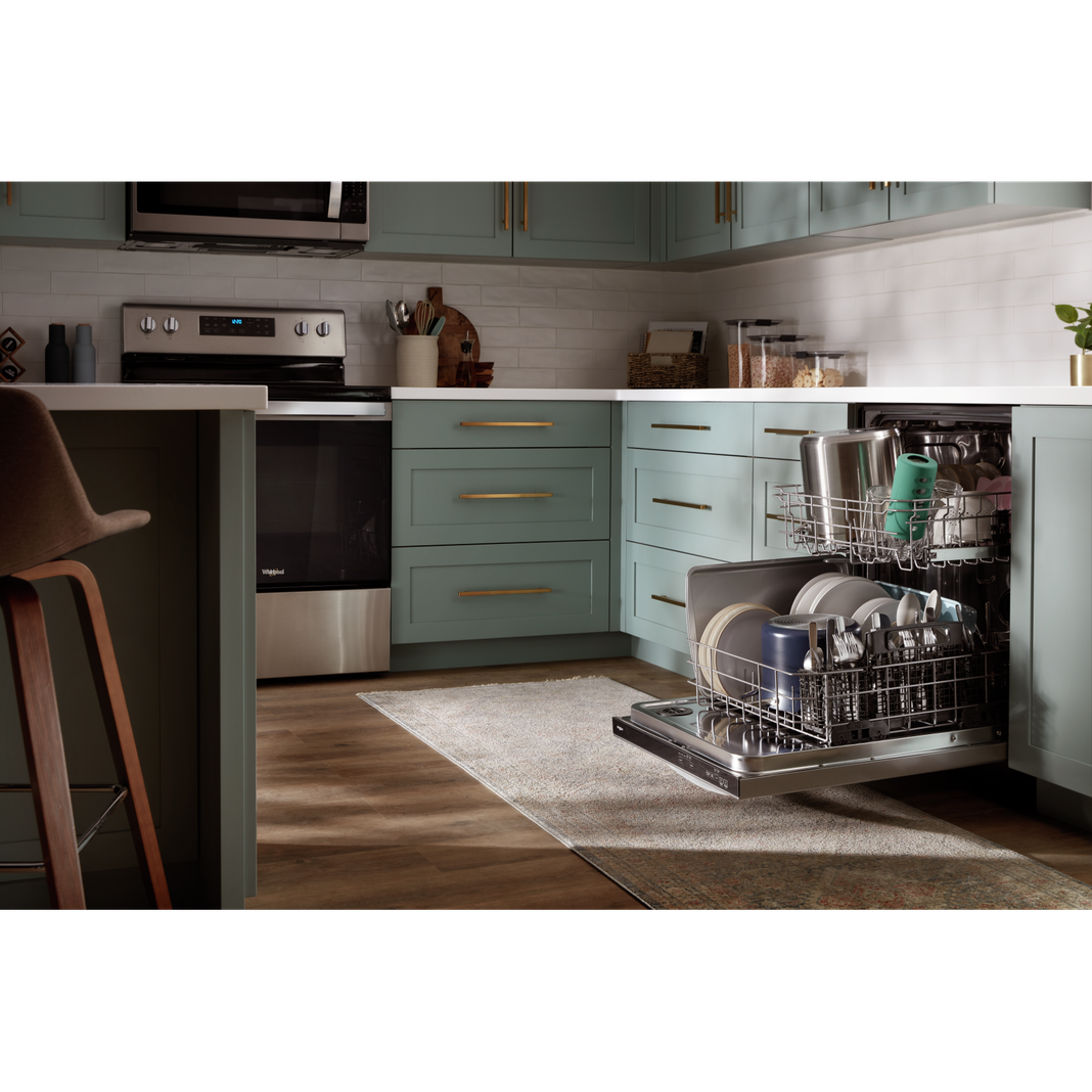 Whirlpool - 50 dBA Built In Dishwasher in Stainless - WDT740SALZ